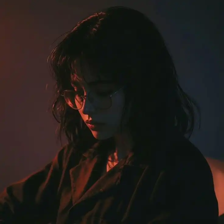 depressed sad girl dp